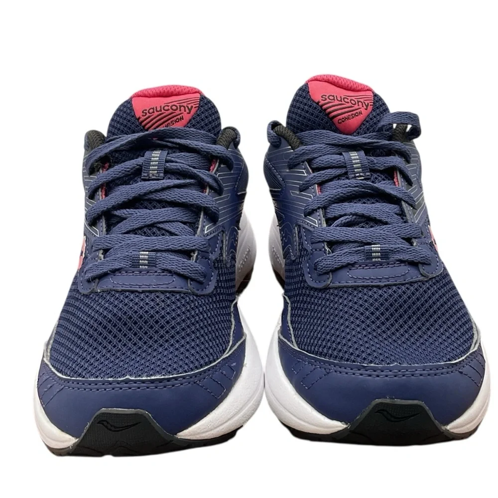 Saucony‎ Blue and Pink Athletic Sneakers